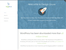 Tablet Screenshot of designgruve.com